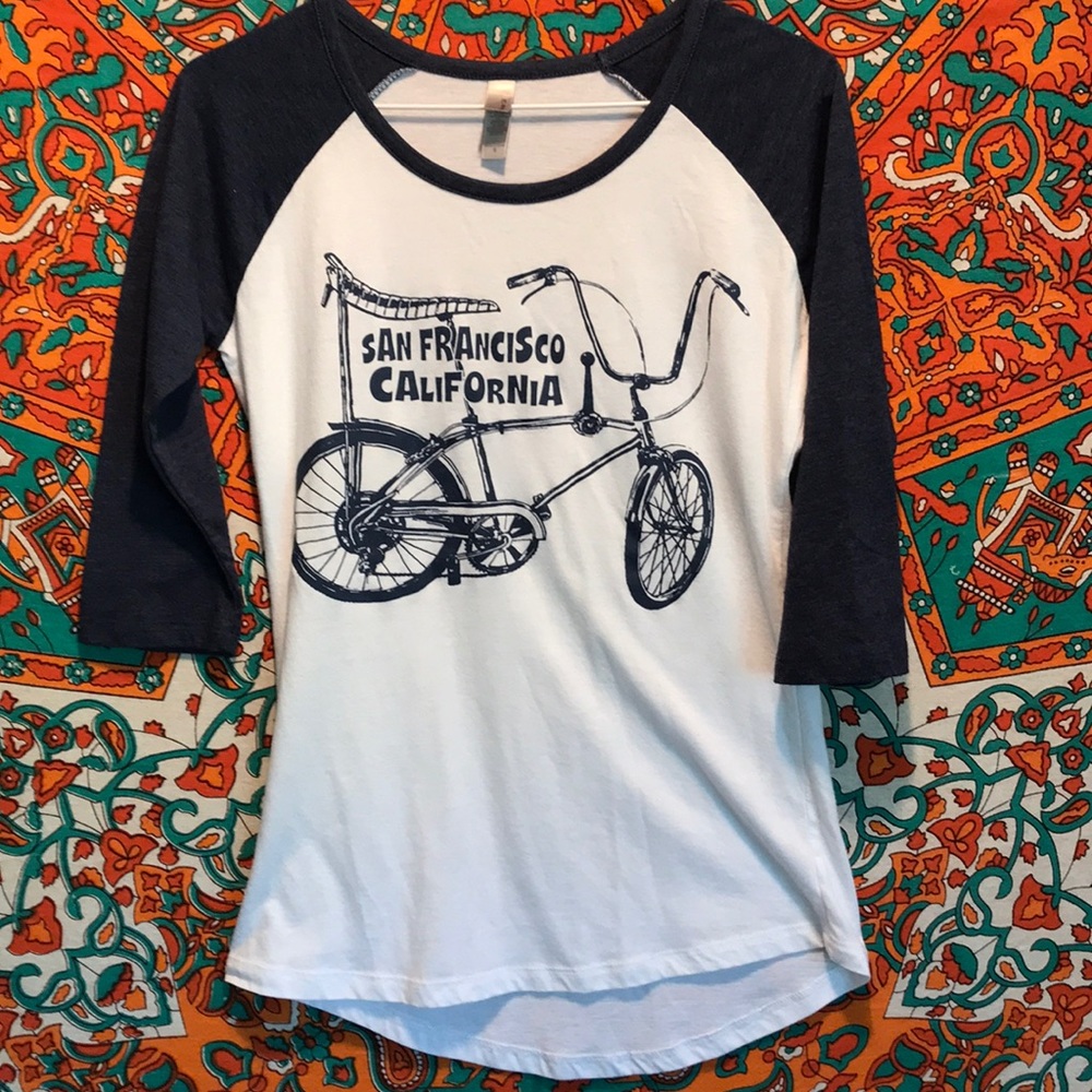 NWOT San Francisco baseball style tee